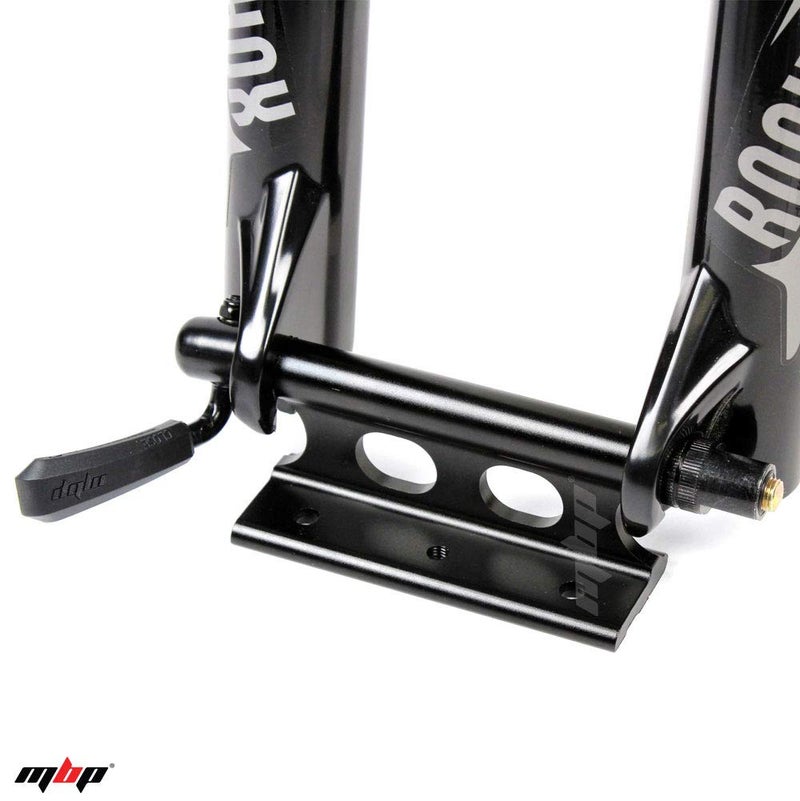 MBP Alloy Quick Release Fork Mount Bike Block (9x100mm) Truck Bed/Rack/Storage - Image 4